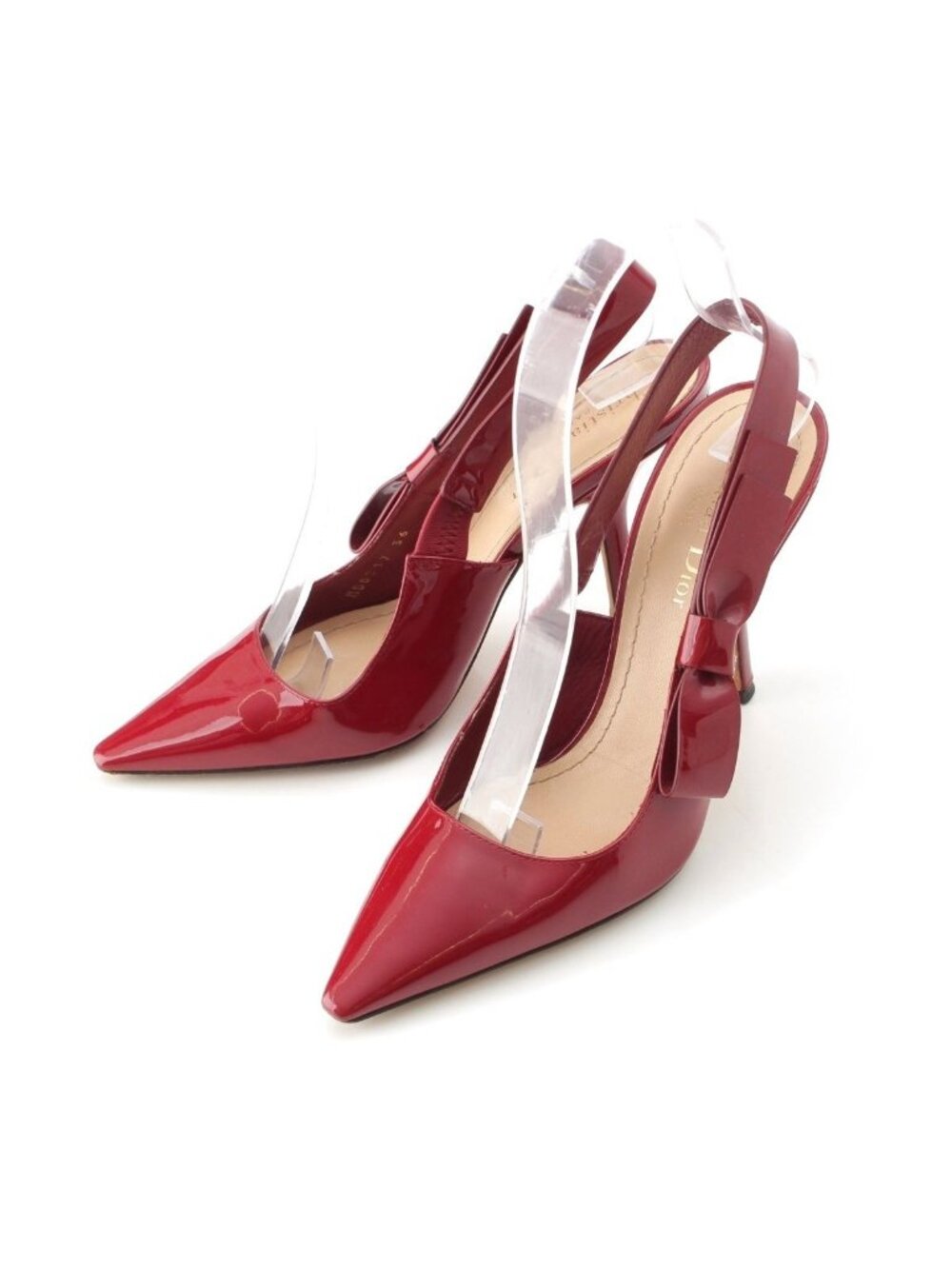 Dior Patent Ribbon Mule - Picture 1 of 10